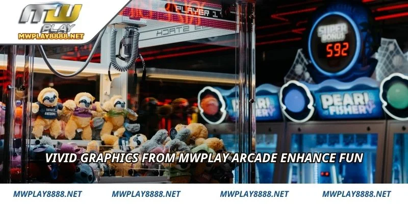 Vivid graphics from Mwplay Arcade enhance fun