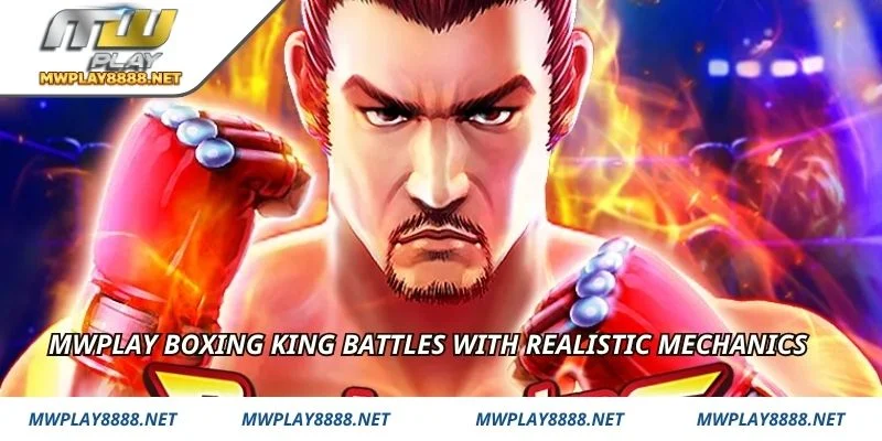 Mwplay Boxing King battles with realistic mechanics