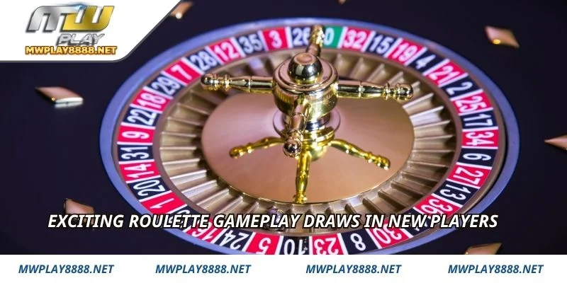 Exciting roulette gameplay draws in new players 