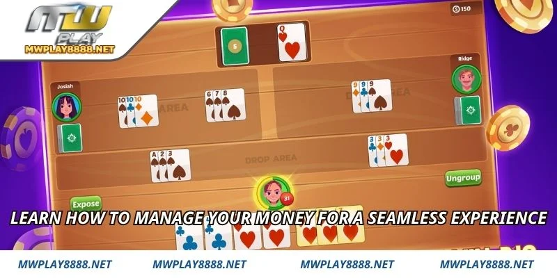 Learn how to manage your money for a seamless experience