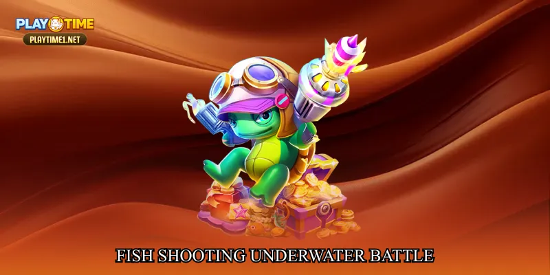 Fish shooting underwater battle