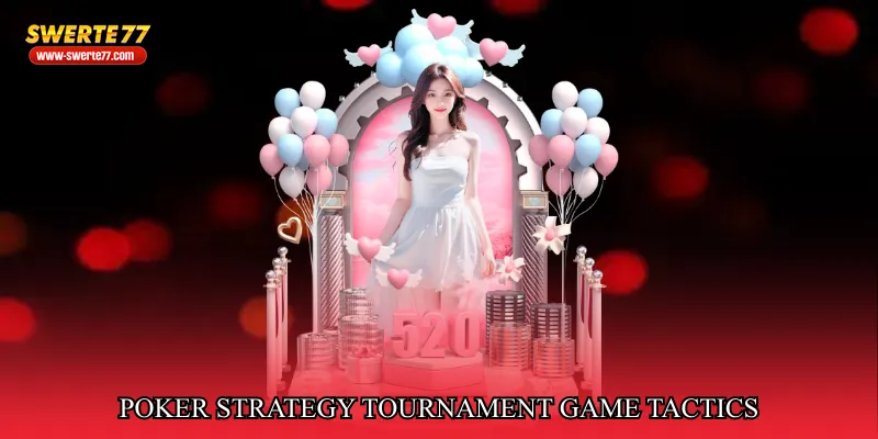 Poker strategy tournament game tactics
