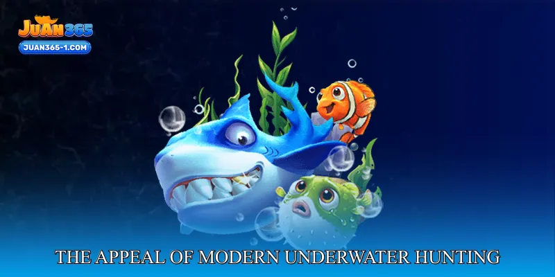 The appeal of modern underwater hunting gameplay