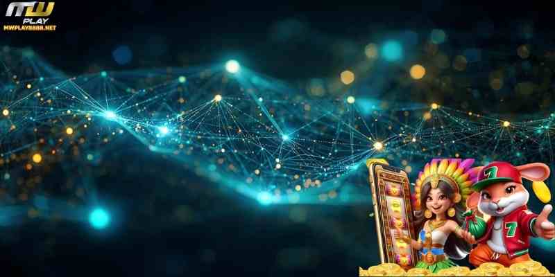 Blockchain and AI technologies shaping online gambling security.